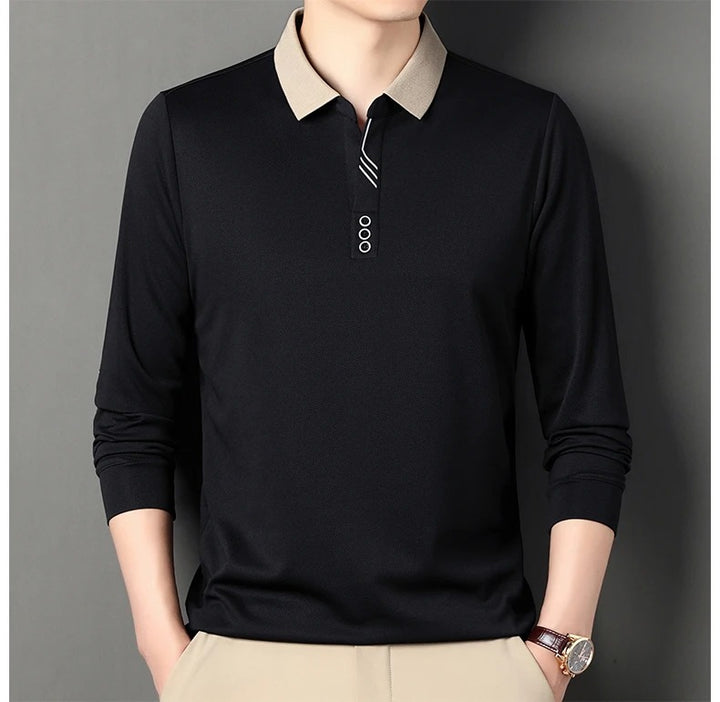 Executive Long Sleeve Polo