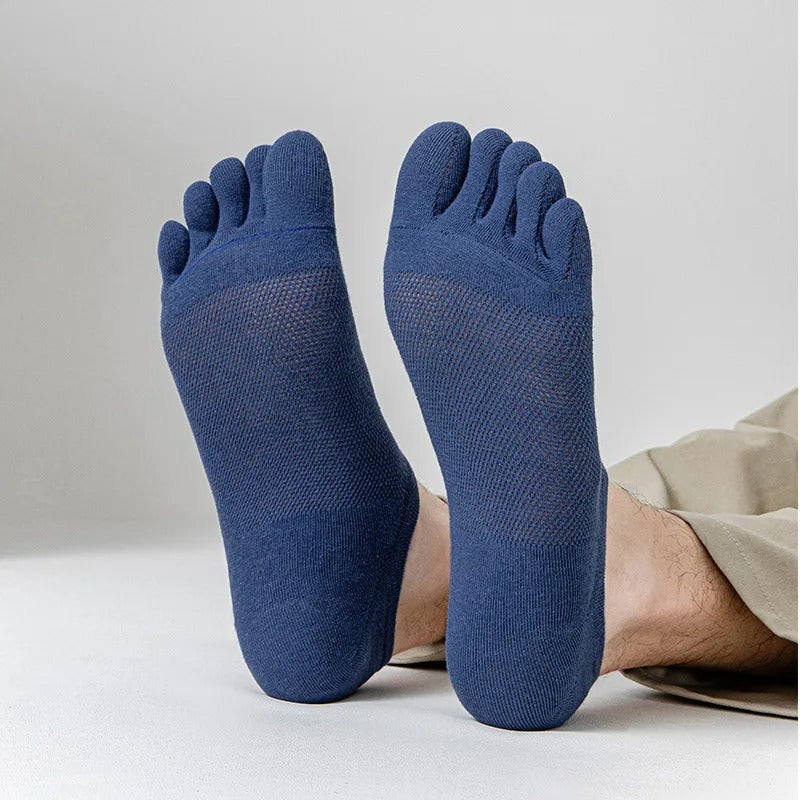 Maxwell Cotton Toe Socks 6-Pack