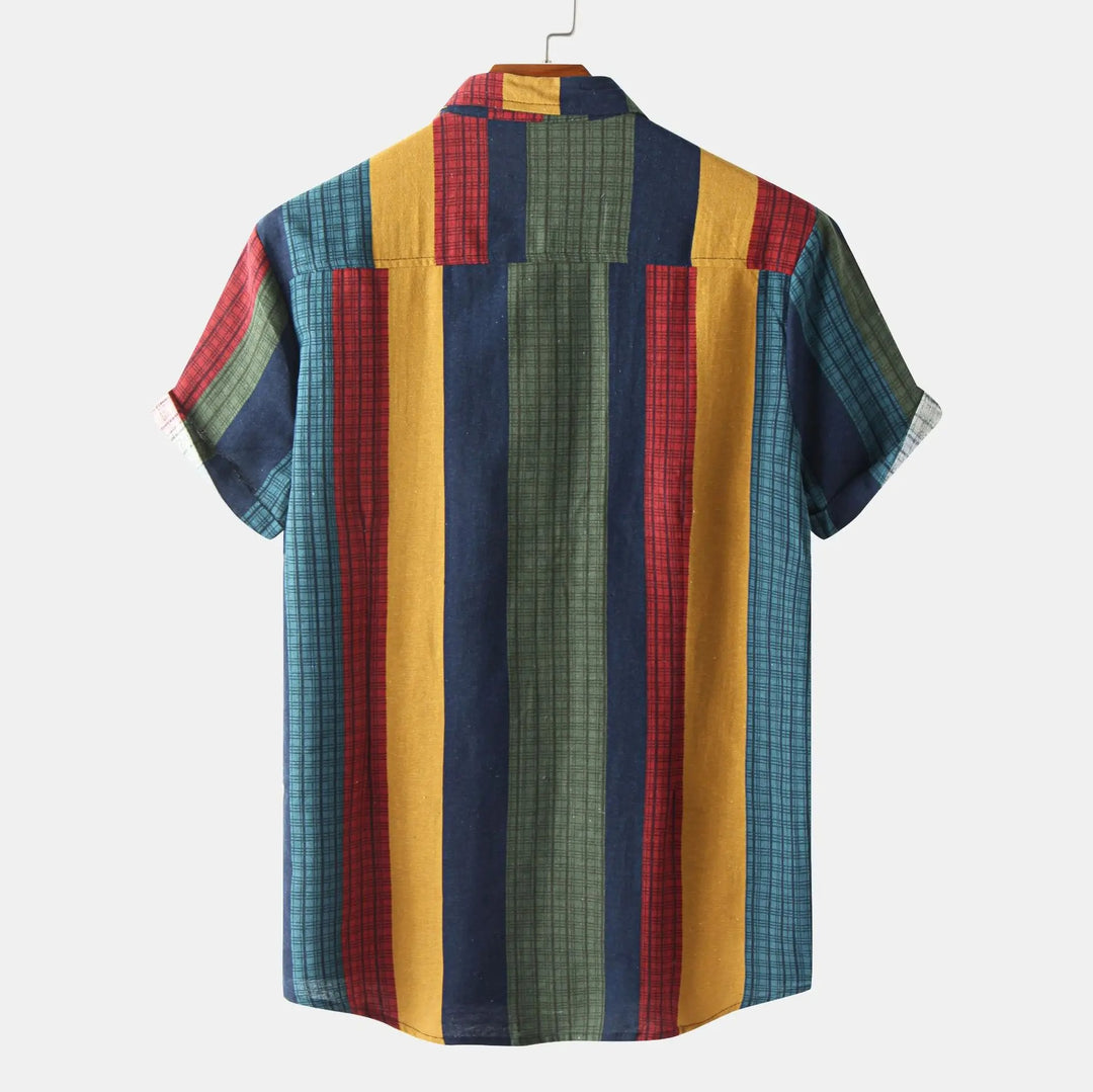 COLORBLOCK - VIBRANT PATCHWORK SHIRT