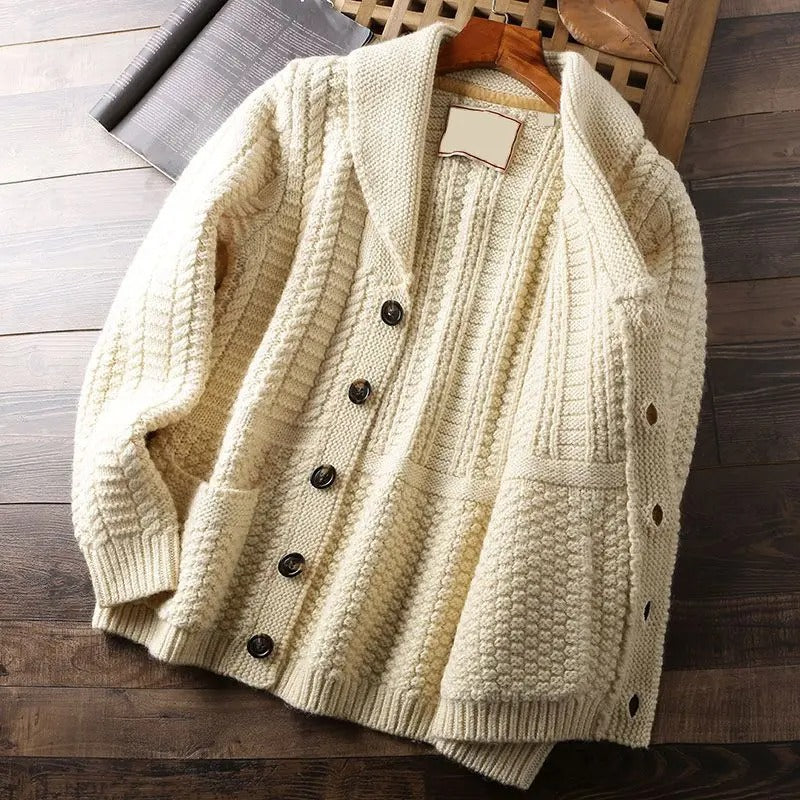 DARWELL - CHUNKY KNIT CARDIGAN