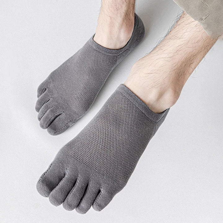 Maxwell Cotton Toe Socks 6-Pack