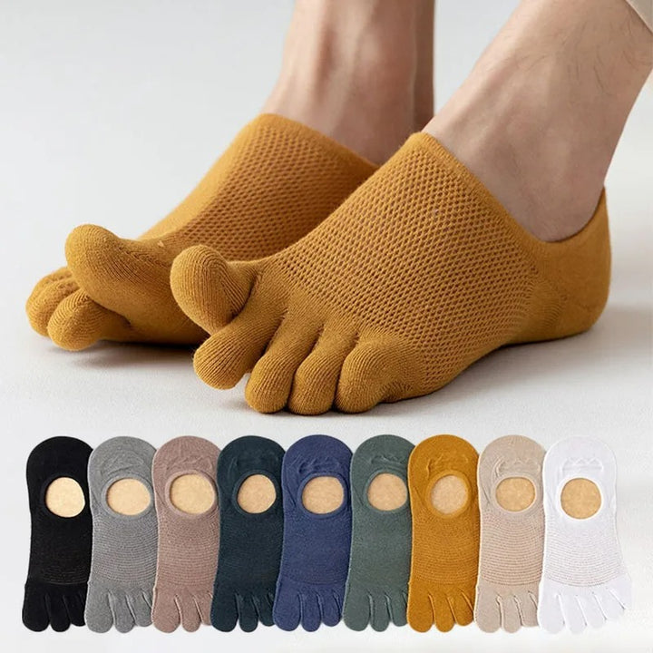 Maxwell Cotton Toe Socks 6-Pack