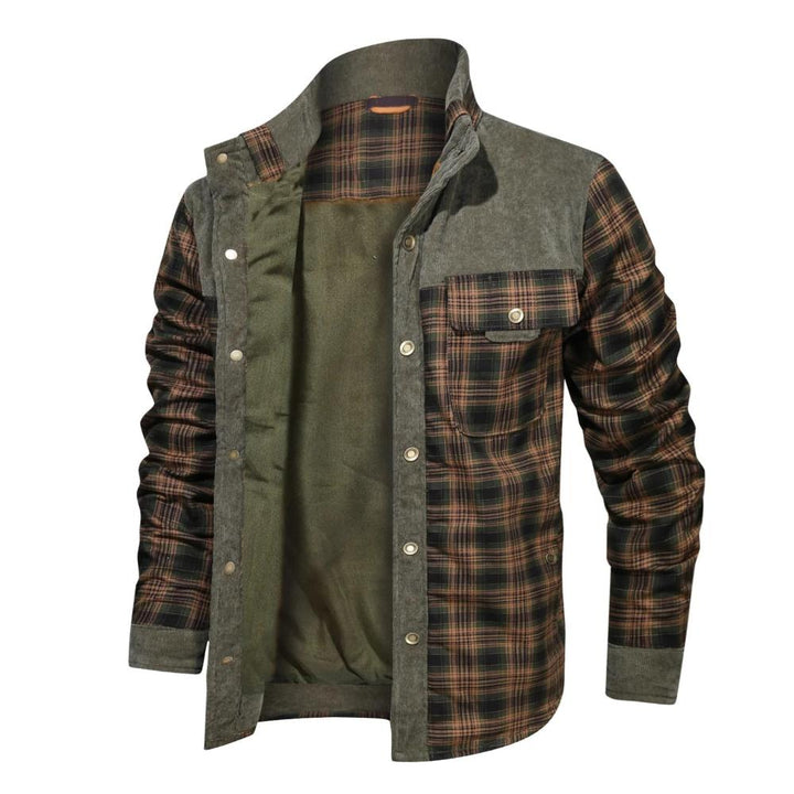 BRONSON - PLAID FLANNEL JACKET