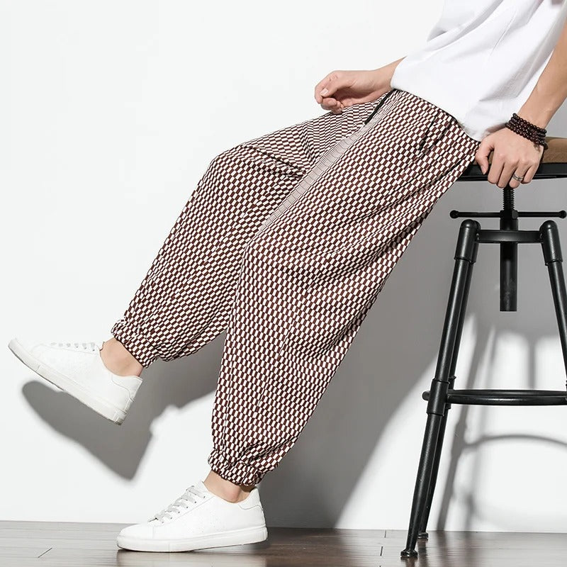 Verve Checker Trousers