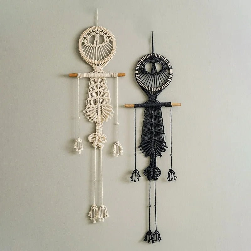 BOO-SKULL - MACRAMÉ SKELETON