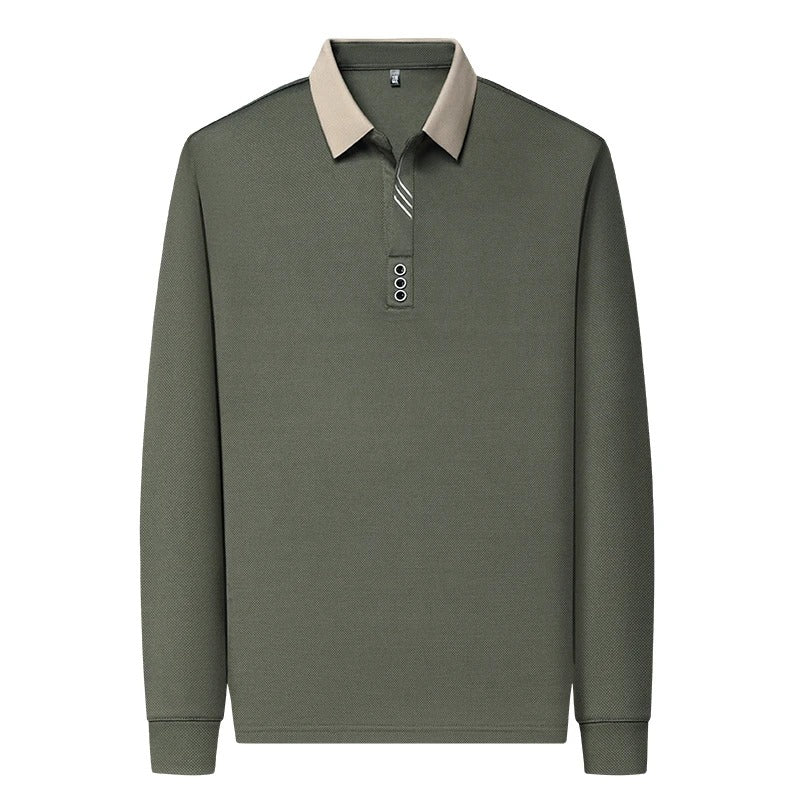 Executive Long Sleeve Polo