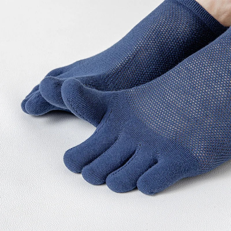 Maxwell Cotton Toe Socks 6-Pack