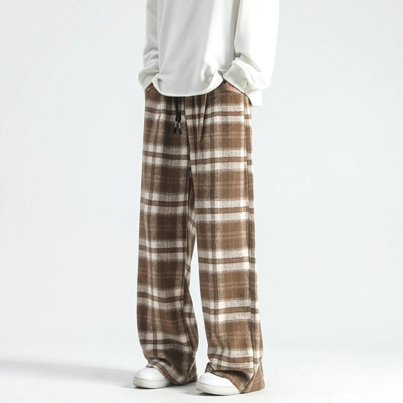 PLAIDSWAY - RELAXED PANTS