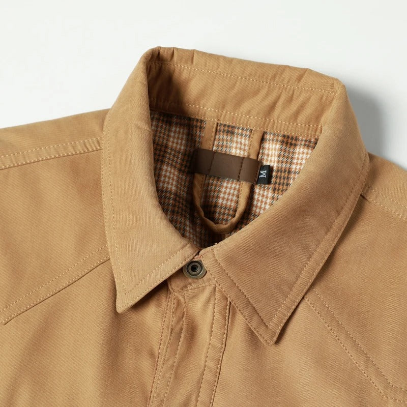 GRIFFIN - PLAID LINED JACKET