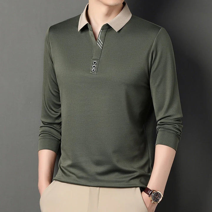 Executive Long Sleeve Polo