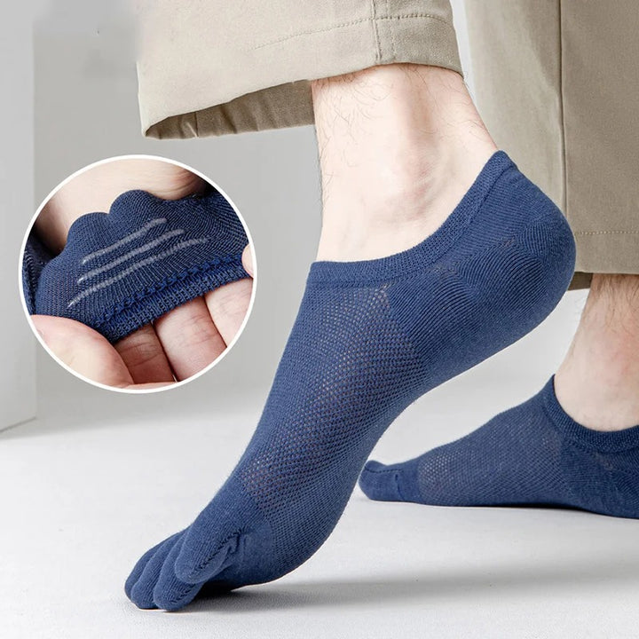 Maxwell Cotton Toe Socks 6-Pack