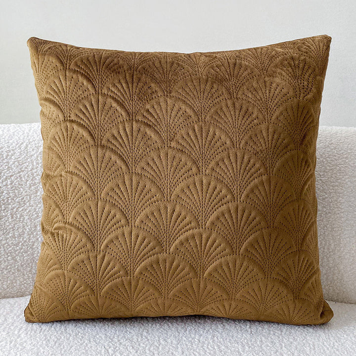 Velvet Scallop Pillow Cover