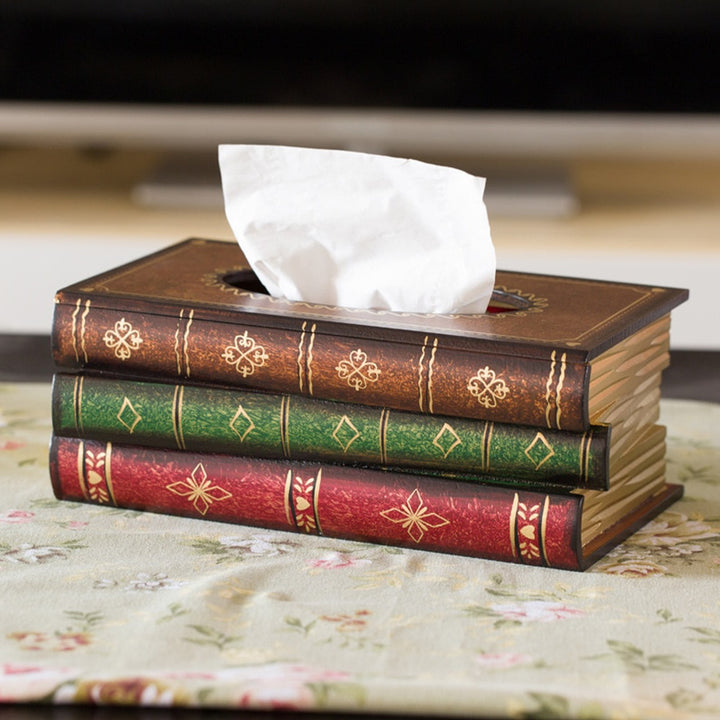 BOOK - TISSUE BOX COVER