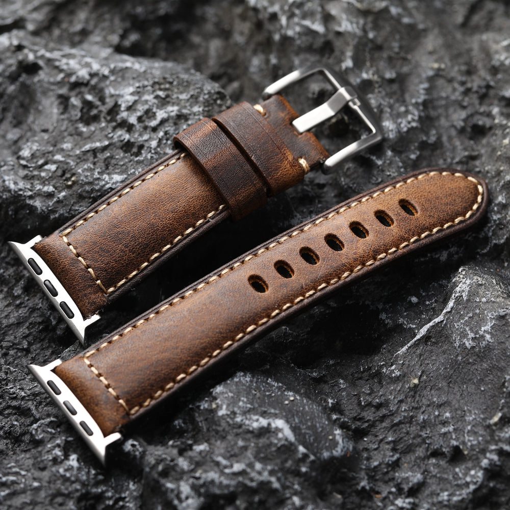 VALOR - LEATHER APPLE WATCH BAND