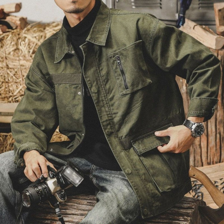 The Rockford - Military Green Light Jacket