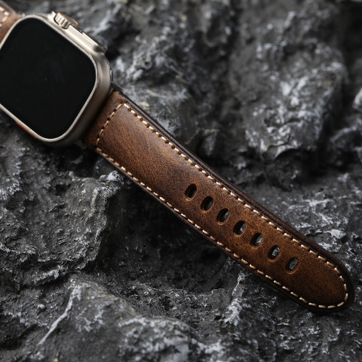 VALOR - LEATHER APPLE WATCH BAND