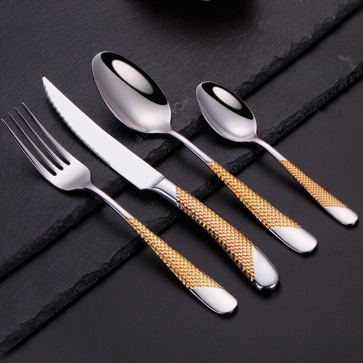 Gilded Touch Cutlery Set