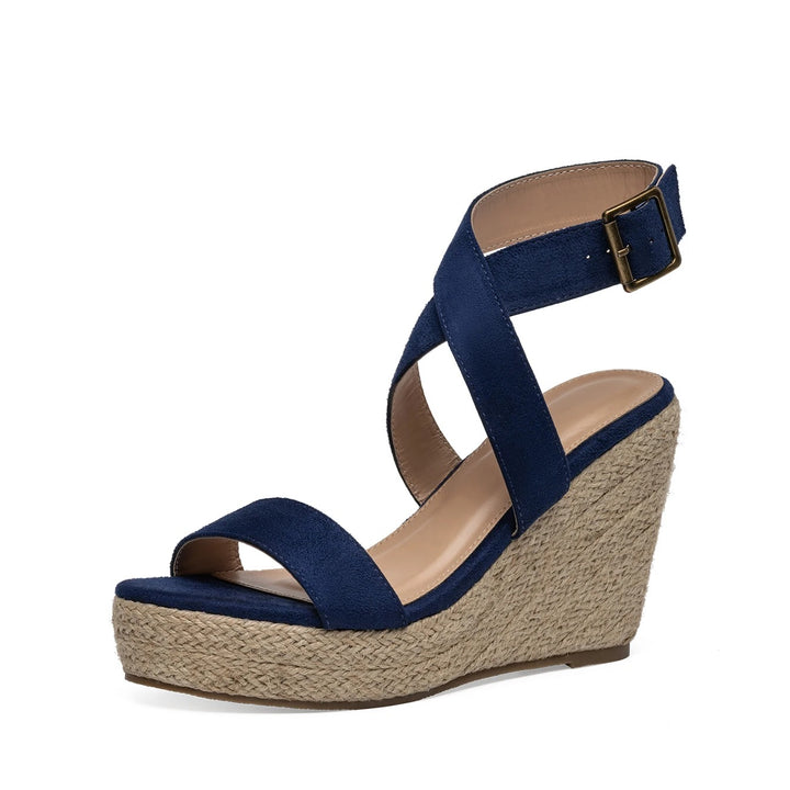 SUMMER STRIDE - ESPADRILLE WEDGES