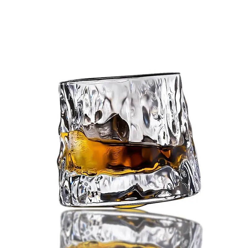 Connoisseur's Patterned Whiskey Glasses