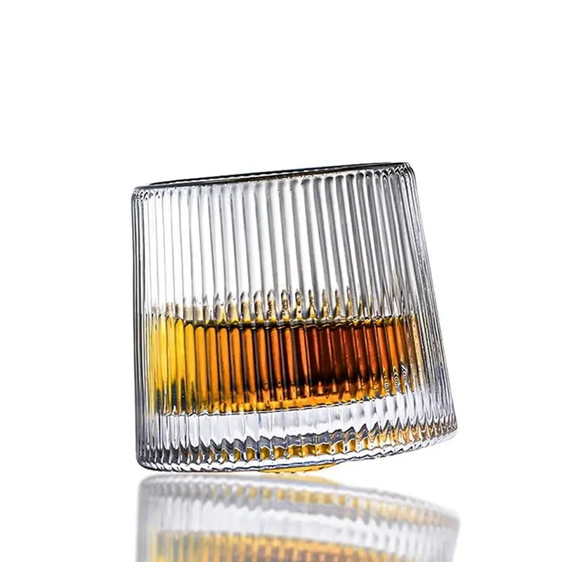 Connoisseur's Patterned Whiskey Glasses