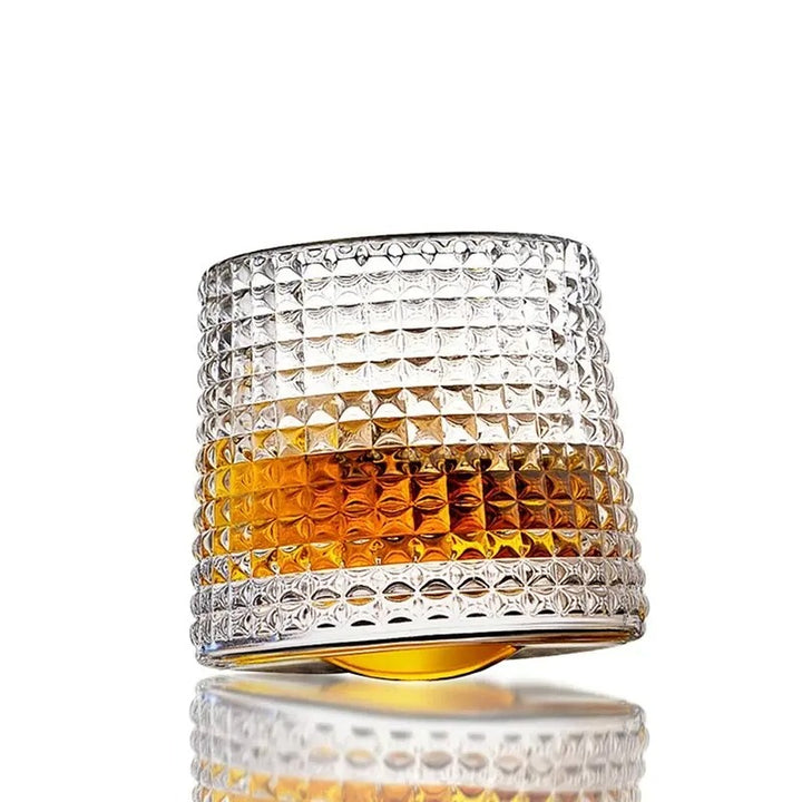 Connoisseur's Patterned Whiskey Glasses