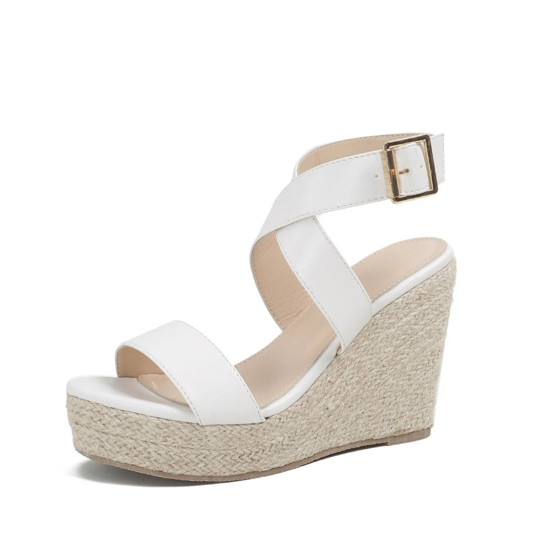 SUMMER STRIDE - ESPADRILLE WEDGES